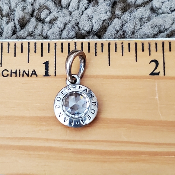 Pandora Jewelry - Pandora .925 sterling crystal dangle bead